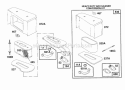 Part Location Diagram of 491021 Briggs and Stratton Filter-a/c Cartridge